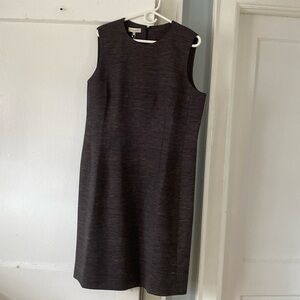 Lafayette 148 New York Black Multi Sheath Dress